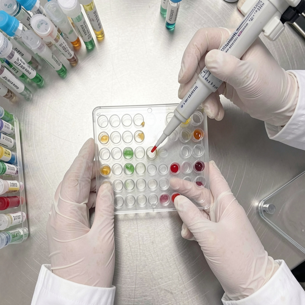 Laboratory testing for quality and purity standards